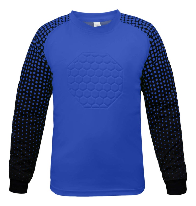 Total Soccer Factory Soccer Goalie Jersey (Royal Blue, AS (Chest 38-40")) - Image 2